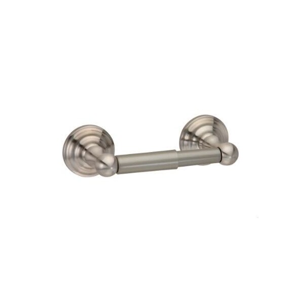 Orca Hardware Toilet Paper Holder With Plastic Tube, US15 Satin Nickel Finish 9152-SN - main
